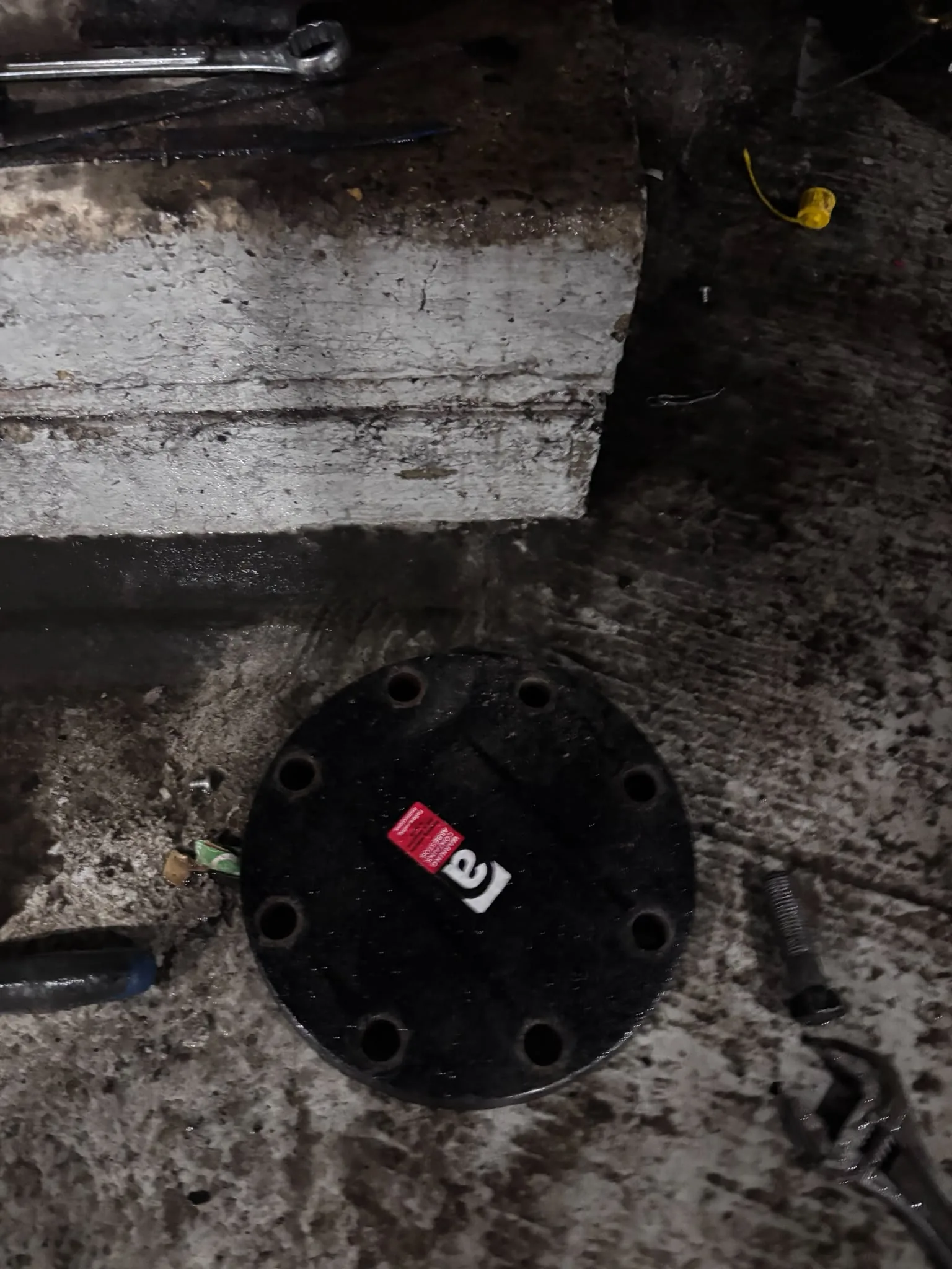 Artex scraping from a concrete ceiling during Tulse Hill refurbishment