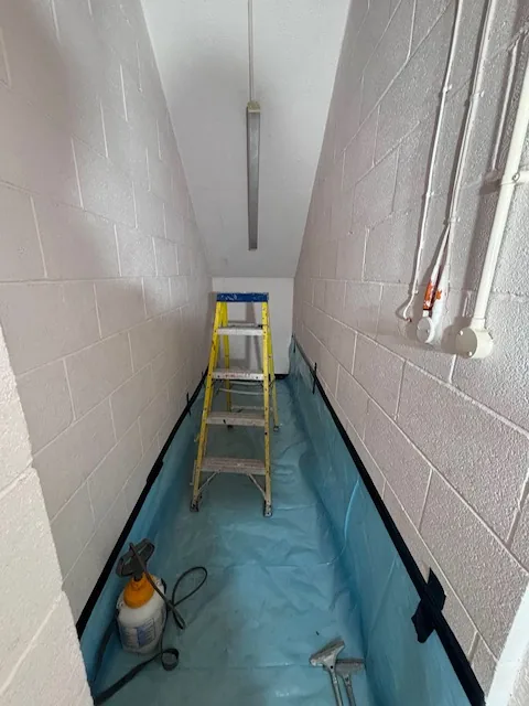 HSE-licensed asbestos gasket strip-out in SE27