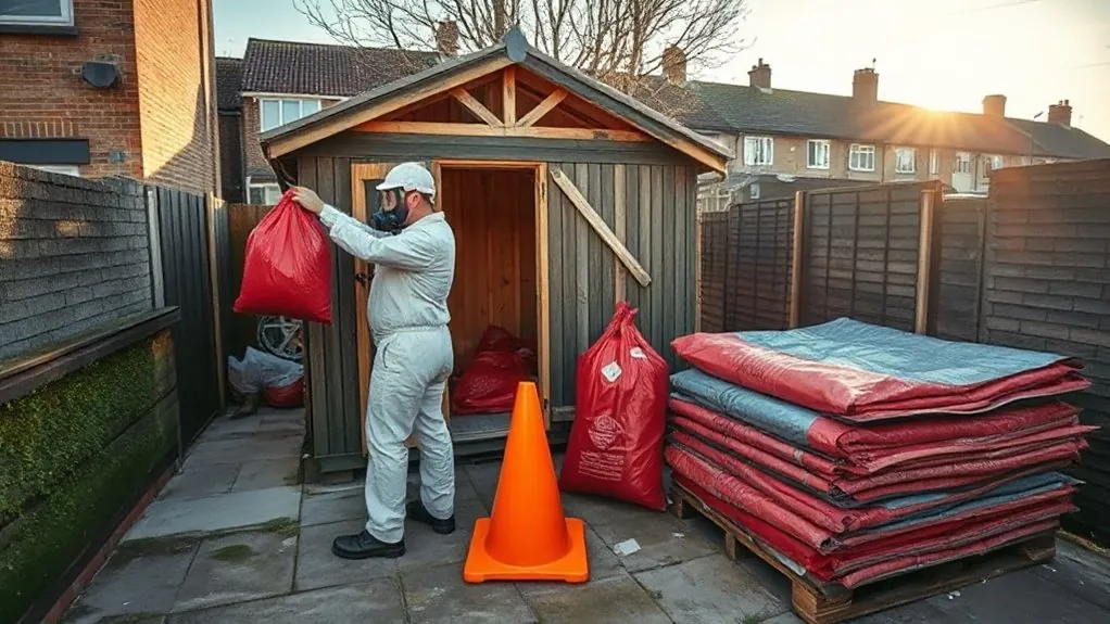 Garage & Shed Roof Removal in Tulse Hill — HSE-licensed specialists